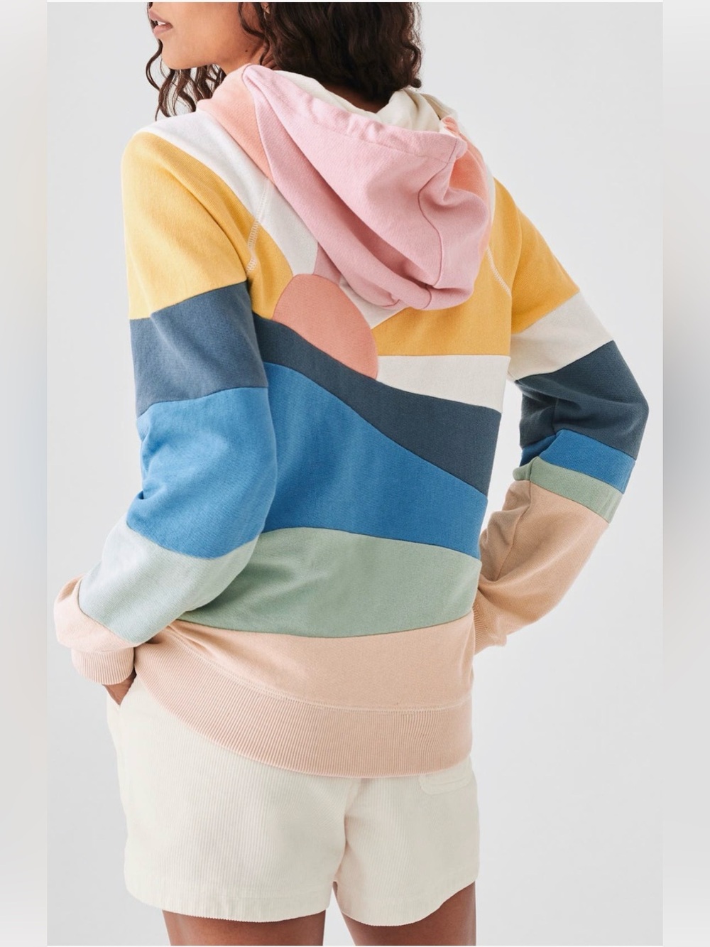 Faherty Soleil hoodie in size L - Picture 2 of 9
